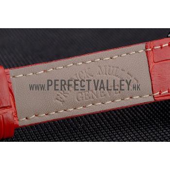 Franck Muller Casablanca Red Croco Leather Band  621644