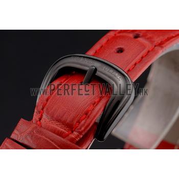 Franck Muller Casablanca Red Croco Leather Band  621644