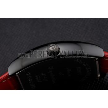 Franck Muller Casablanca Red Croco Leather Band  621644