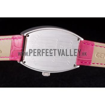 Franck Muller Heart Pink Leather Band  621586