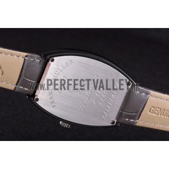 Franck Muller Casablanca Black Croco Leather Band  621641