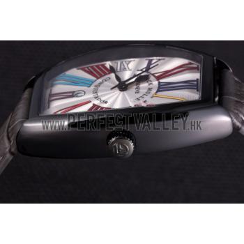 Franck Muller Casablanca Black Croco Leather Band  621641