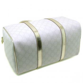 Gucci  Handle bags 193603 White Canvas HandBags Replica