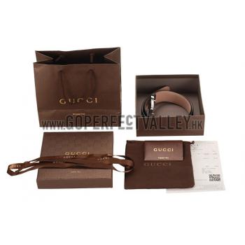 Replica Gucci Black Leather Belt with Square Buckle