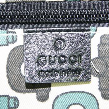 Replica Gucci  Handle bags 211943 Black Cow Leather Ladies