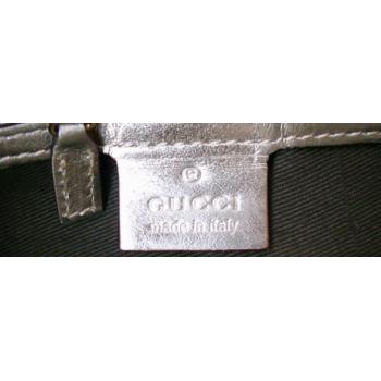 Gucci Hobo bags 189833 Silver Canvas Large Bag