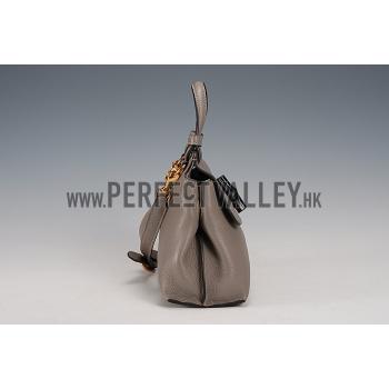 Replica Gucci Bamboo Daily Small Bag Grey