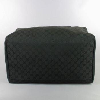 Gucci Travel Cases 153240 Black Canvas Travelling Bags