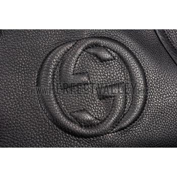 Gucci Soho  Handle Black Bag Small