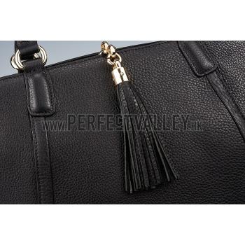 Gucci Soho  Handle Black Bag Small