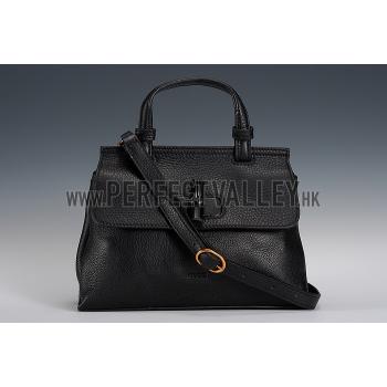 Gucci Bamboo Daily  Handle Black Bag