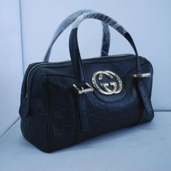 Gucci  Handle bags 170009 Cow Leather Large Ladies Handbags