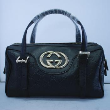 Gucci  Handle bags 170009 Cow Leather Large Ladies Handbags