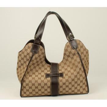 Gucci Shoulder bags 269856 Coffee Canvas Medium Bag Replica