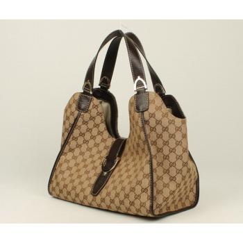 Gucci Shoulder bags 269856 Coffee Canvas Medium Bag Replica