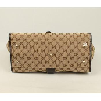 Gucci Shoulder bags 269856 Coffee Canvas Medium Bag Replica