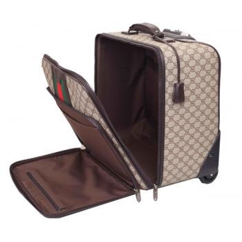 Gucci Travel Cases 246459 Canvas Large Luggage