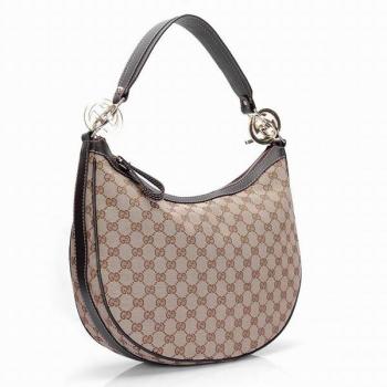 Gucci Hobo bags 232962 Apricot Medium Cross Body Bag