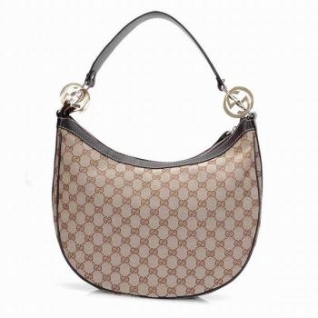 Gucci Hobo bags 232962 Apricot Medium Cross Body Bag