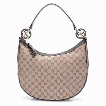 Gucci Hobo bags 232962 Apricot Medium Cross Body Bag