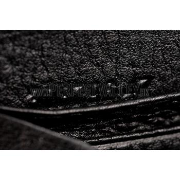 Gucci Wallet With Interlocking G Metal Detail Black