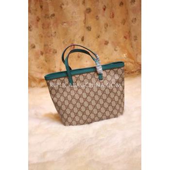 Cheap Gucci Calfskin Brown Handbag Shopping Bag