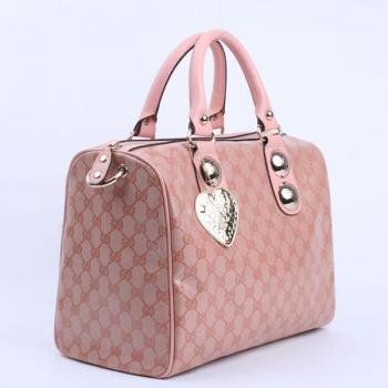 Gucci  Handle bags 207297 Pink Canvas Ladies Bag Replica