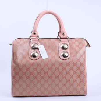 Gucci  Handle bags 207297 Pink Canvas Ladies Bag Replica