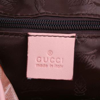 Gucci  Handle bags 207297 Pink Canvas Ladies Bag Replica