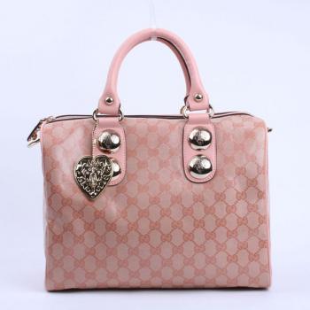 Gucci  Handle bags 207297 Pink Canvas Ladies Bag Replica