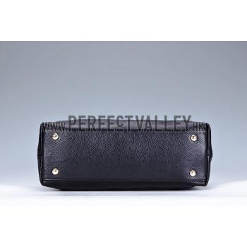 Gucci Soho Studded Shoulder Bag Black