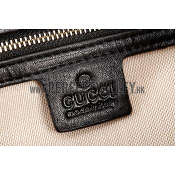 Gucci Soho Studded Shoulder Bag Black