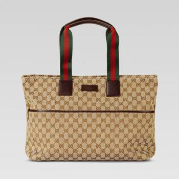 Gucci Tote bags 155524 Canvas Large Ladies Bags Replica