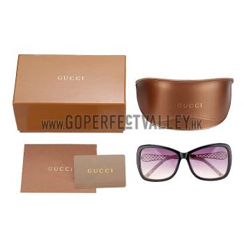 Gucci Diamantissima White Frame Sunglasses 308091