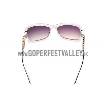 Gucci Diamantissima White Frame Sunglasses 308091