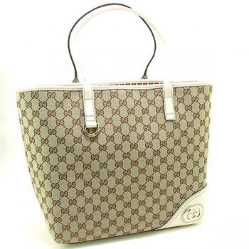 Gucci Tote bags 169945 Grey Canvas Ladies Bags