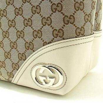 Gucci Tote bags 169945 Grey Canvas Ladies Bags