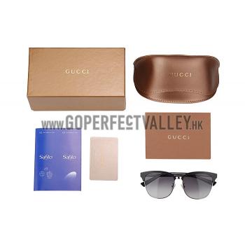 Gucci Cat Eye Black Frame Sunglasses 308197