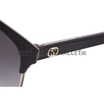 Gucci Cat Eye Black Frame Sunglasses 308197