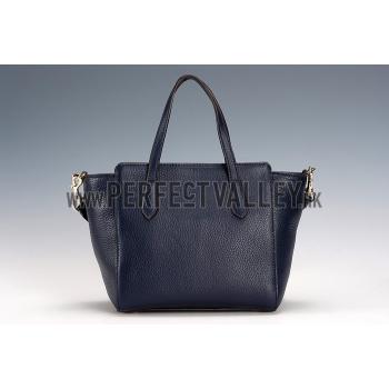 Gucci Swing Dark Blue Leather Tote Small Replica