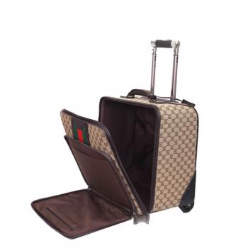 Gucci Travel Cases 246459 Coffee Canvas Unisex Bags Replica