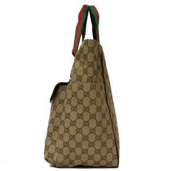 Replica Cheap Gucci Tote bags 161836 Canvas Large HandBags