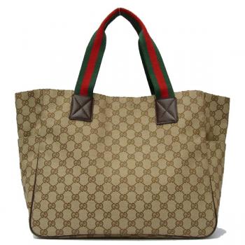 Replica Cheap Gucci Tote bags 161836 Canvas Large HandBags