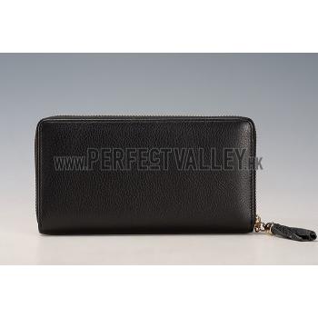 Gucci Soho Disco Studded Wallet Black