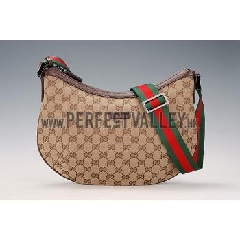 Gucci Original GG Canvas Messenger Bag Brown