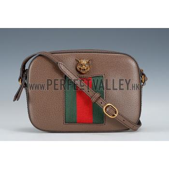 Gucci Marmont Brown Leather Bag 18926947