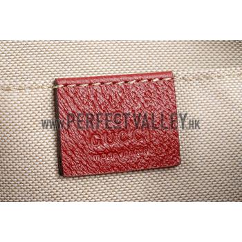 Cheap Gucci GG Supreme Canvas Dark Red Shoulder Bag 18926943