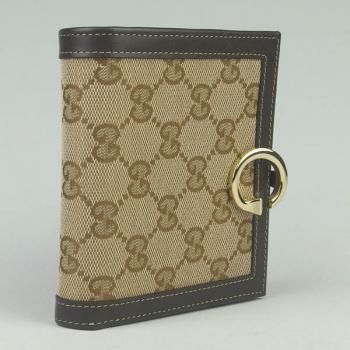 Quality Gucci Wallet 190390 Khaki Small Unisex Handbags