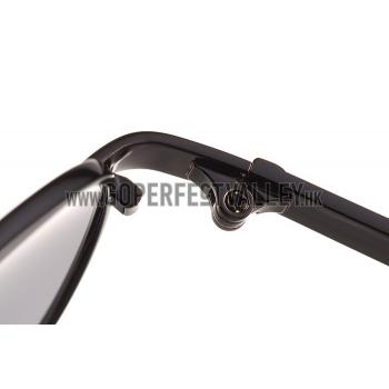 Gucci Signature Logo Black Frame Black Lenses Sunglasses 308146