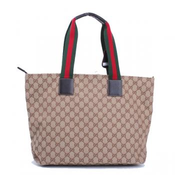 Gucci Tote bags 155524 Coffee Canvas Ladies